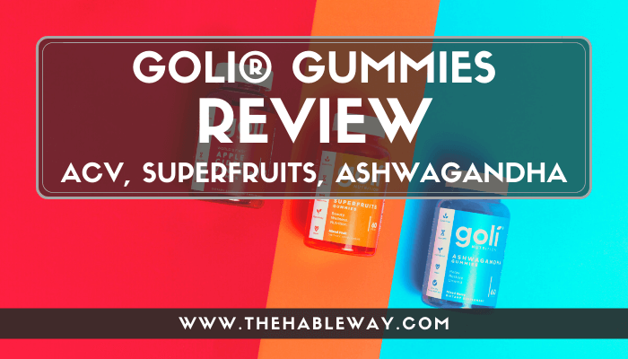 Goli Apple Cider Vinegar, Ashwagandha, SuperFruits Gummies Review