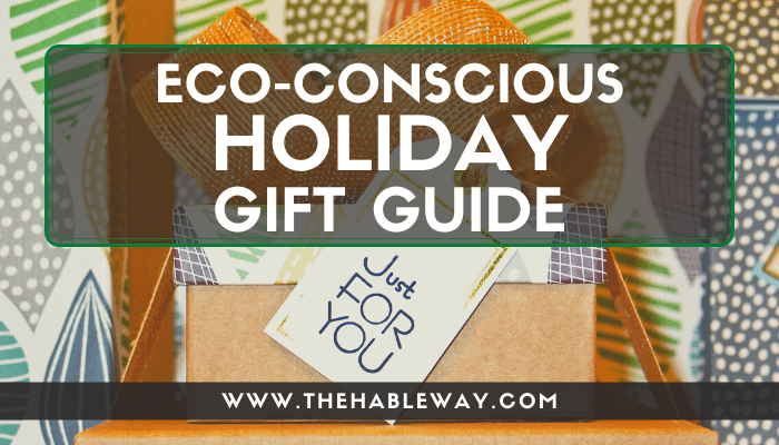 Eco-Conscious Sustainable Holiday Gift Guide 2021